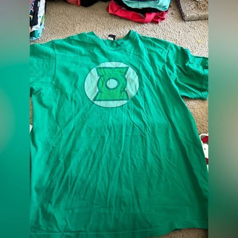 Y2K Green Lantern Justice League DC Comics Tshirt